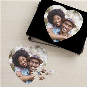 Love Connection Personalized Mini Heart Photo Puzzle - 9386