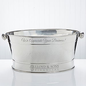 Personalized Logo Hampton Party Tub - 9460