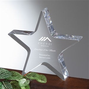 Personalized Logo Star Achievement Award - 9464