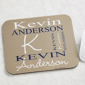 Personally Yours Personalized Mouse Pad - 9481