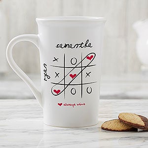Love Always Wins! Personalized Latte Mug - 9571-U