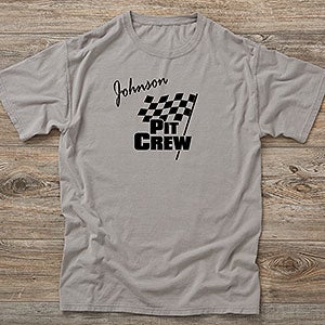 Pit Crew Personalized Hanes® ComfortWash™ Adult T-Shirt - 9587-CWT