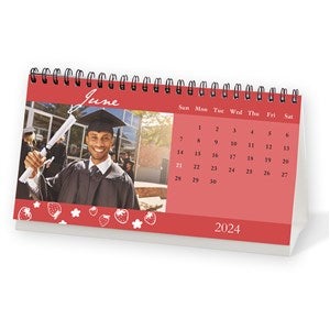 Seasons Change Personalized Photo Desk Calendar - 9594