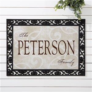 Personalized Doormat - Family Name Welcome Mat - 9927-F