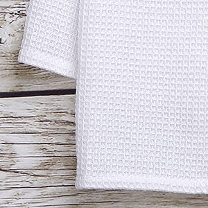 Farmhouse Expressions Personalized Waffle Weave Kitchen Towels