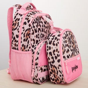 Leopard Print Personalized Backpack by Stephen Joseph