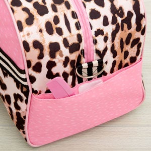 Leopard Embroidered Duffel Bag by Stephen Joseph