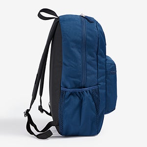 Shadow Name Embroidered Jansport Crosstown Backpack Navy