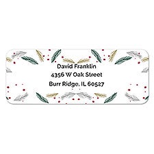 Happy Holidays Pine Address Labels - 22501