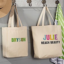 All Mine! Personalized Kids Beach Bags - 22633