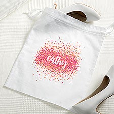 Sparkling Name Personalized Shoe Bag - 22647