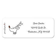 Holiday Reindeer Return Address Labels  - 22686