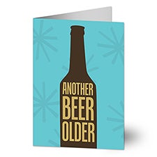 Another Beer Older - Funny Beer Birthday Cards - 22763