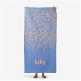 Personalized Beach Towels - Sparkling Name - 22793