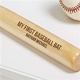 My First Personalized Mini Baseball Bat - 22880