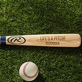 Personalized Baseball Bats - Add Any Text - 22881