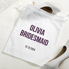 Personalized Accessory Bag - Bridesmaids Gift - 22938