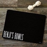 Good Dog Personalized Pet Food Mats - 23063