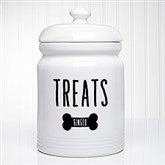 Good Dog Personalized Dog Treat Jar - 23066