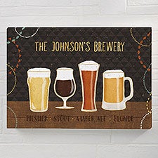 Beer Suds Beer Art Personalized Canvas Prints - 23079