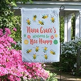 Personalized Bee Garden Flag Gift For Grandma - 23101
