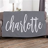 Personalized Name Blankets - Scripty Style - 23106
