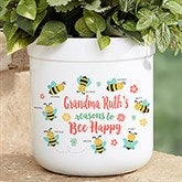 Personalized Bee Flower Pot Gift For Grandma - 23113