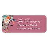 Floral Personalized Return Address Labels - 23122