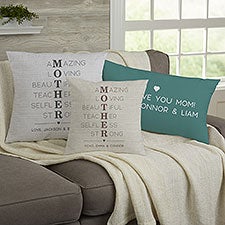 Mother Acronym Personalized Mothers Day Pillows - 23180