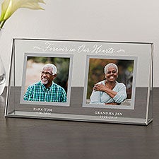 Personalized Memorial Double Picture Frame - Our Loved Ones - 23233