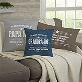 My Favorite People Call Me Personalized Throw Pillows - 23254