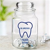 Dentist Office Personalized Treat & Candy Jar - 23346