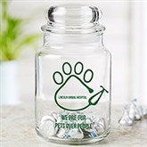 Veterinarian Office Personalized Treat & Candy Jar - 23347