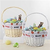 Personalized Sports Easter Basket For Boys - 23374