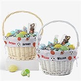 Personalized Sports Easter Basket For Boys - 23374
