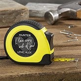 Personalized Tape Measure - Romantic Gift For Handyman - 23384