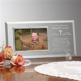 We Shall Meet Again Engraved Glass Memorial Picture Frame - 23390