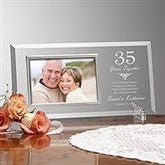 Personalized Anniversary Glass Picture Frames - Years Together - 23391