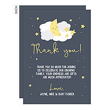 Personalized Baby Shower Thank You Cards - Twinkle, Twinkle Little Star - 23426