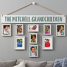 Personalized Hanging Picture Frames Set - Our Grandkids - 23462