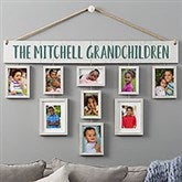 Personalized Hanging Picture Frames Set - Our Grandkids - 23462