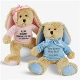 Personalized Bunny Rabbit Stuffed Animals - 23515