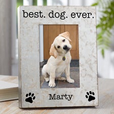 Personalized Galvanized Steel Box Pet Picture Frames - 23542