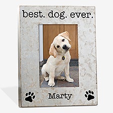 Personalized Galvanized Steel Box Pet Picture Frames - 23542