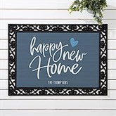 Happy New Home Personalized Doormats - 23574