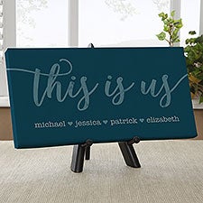 This is Us Personalized Mini Canvas Print - 23580