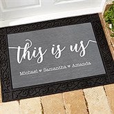 This is Us Personalized Doormats - 23594