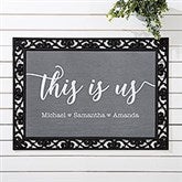 This is Us Personalized Doormats - 23594
