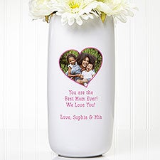 Personalized Photo Vase - Love You This Much - 23608