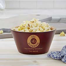 All Elements Inc. Small Red Bamboo Bowl - 23620